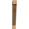 Ekena Millwork Traditional Block Rough Sawn Bracket, Western Red Cedar, 6"W x 46"D x 46"H BKT06X46X46TRA05RWR - alternate 3